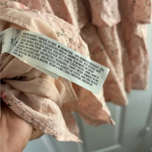 Tuckernuck Hyacinth House Pink Floral Smocked Marie Mini Dress - Picture 6 of 6